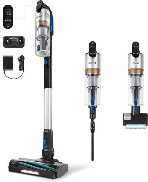 Cordless Vacuum Cleaner, Anti-Tangle for Pet Hair, Up to 50 Minutes