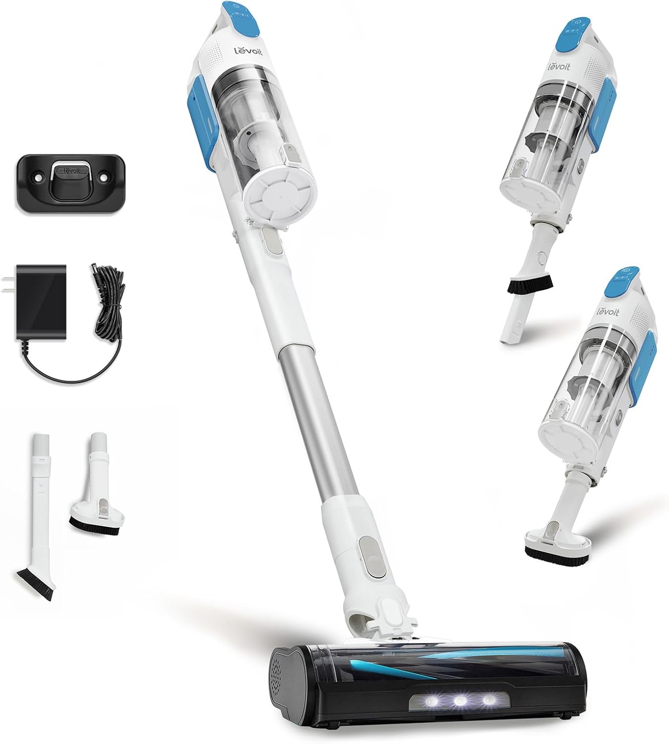 Cordless Vacuum Cleaner, Anti-Tangle for Pet Hair, Up to 50 Minutes